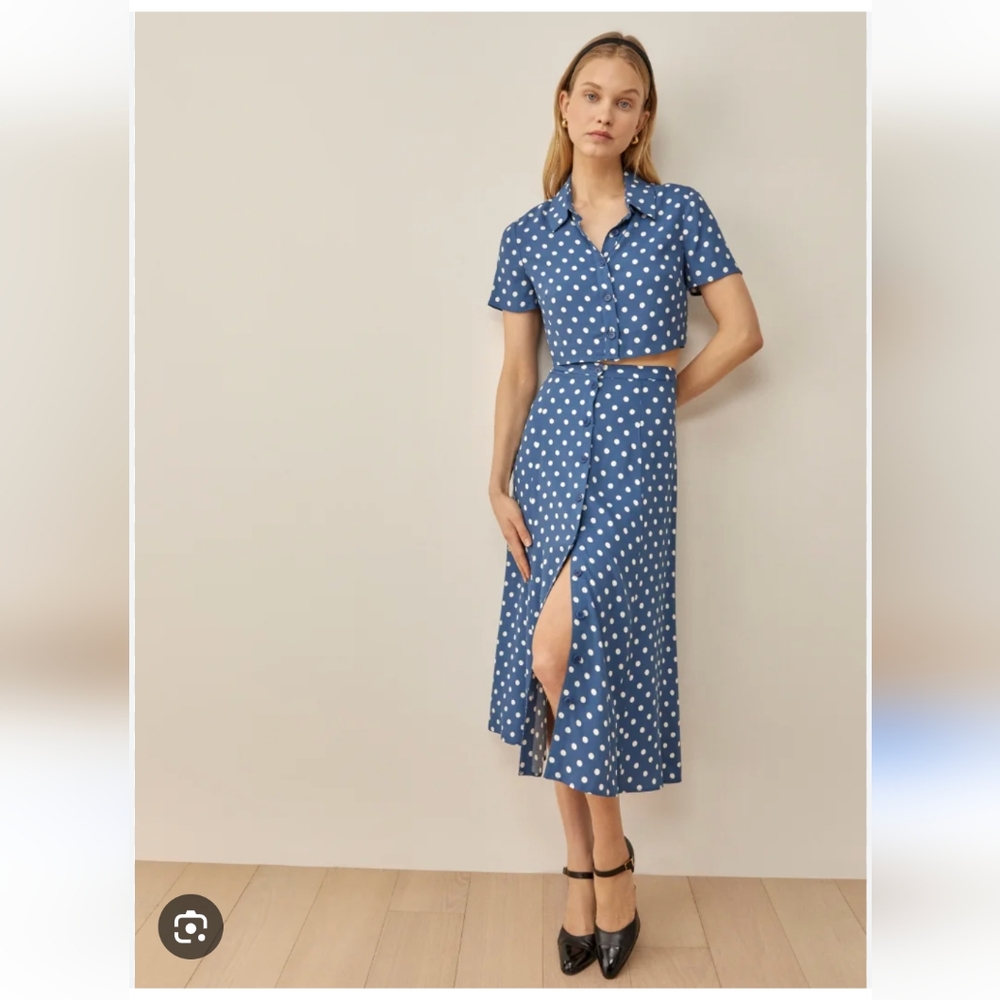 Reformation Crosby Two Piece Set - Size 2
